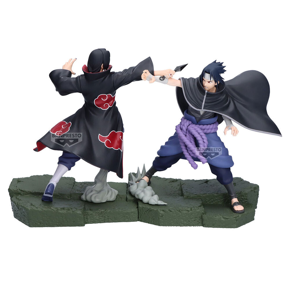 Figura de Itachi Uchiha de Naruto Shippuden con atuendo de Akatsuki - 5
