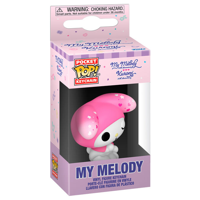 Llavero FUNKO Pocket POP! de My Melody rosa - 2