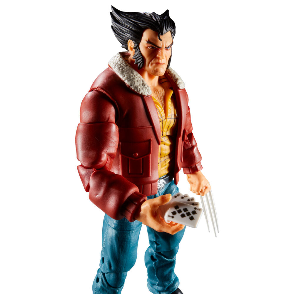 Figura articulada de Logan de X-Men '97 con chaqueta roja y garras - 8
