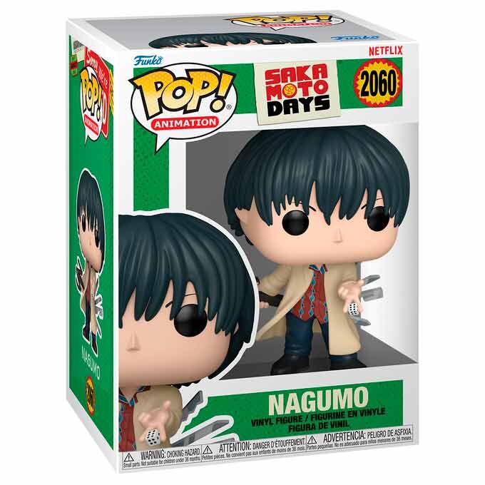 Figura Funko POP de Nagumo de Sakamoto Days con abrigo beige - 2