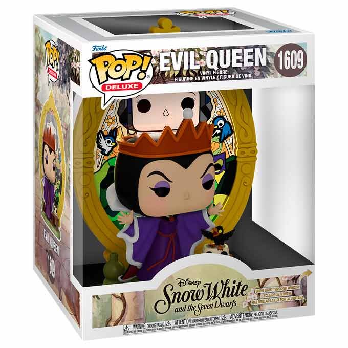Figura Funko POP! Deluxe de Evil Queen de Blancanieves con espejo dorado - 2