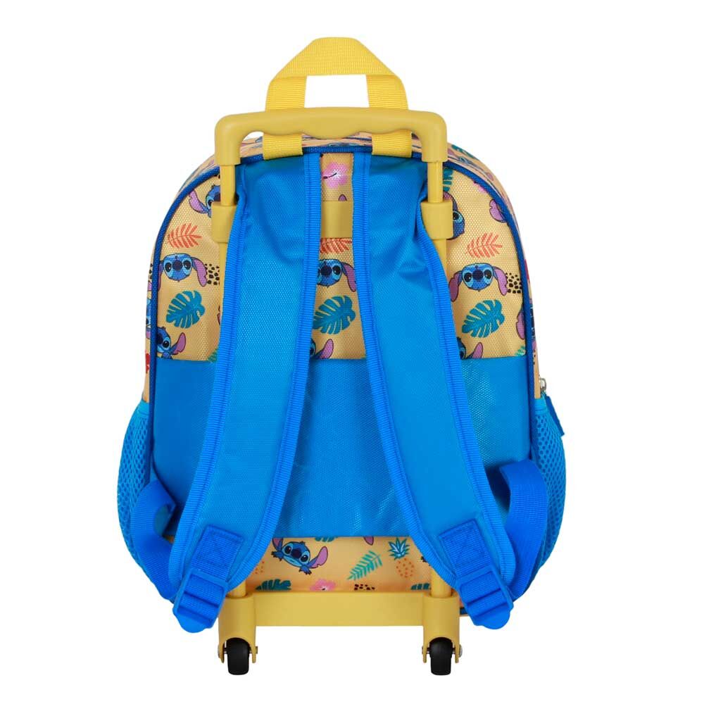 Trolley mochila 3D de Stitch Disney con dos ruedas - 4