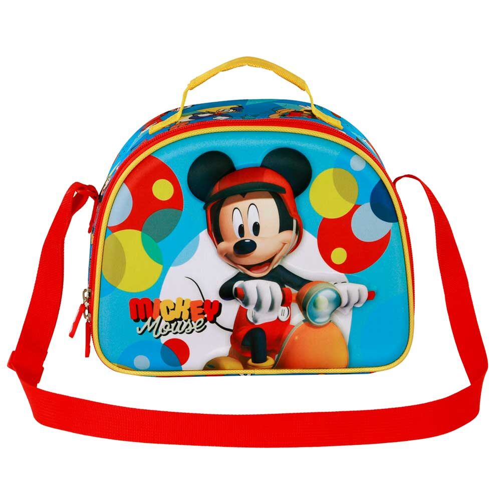 Bolsa portameriendas 3D de Mickey Disney azul - 3