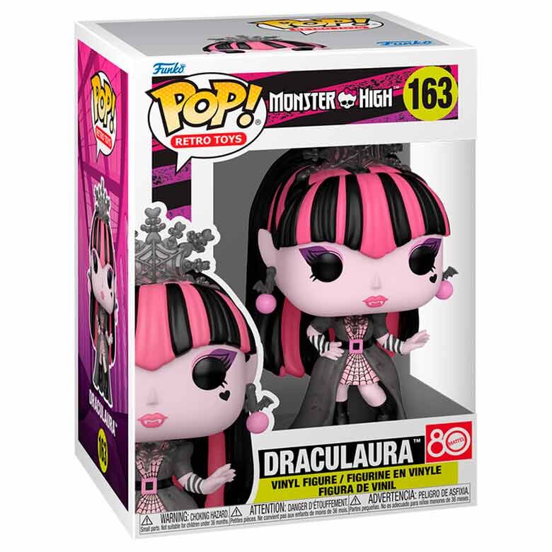 Figura Funko POP! de Draculaura de Monster High en negro y rosa - 2