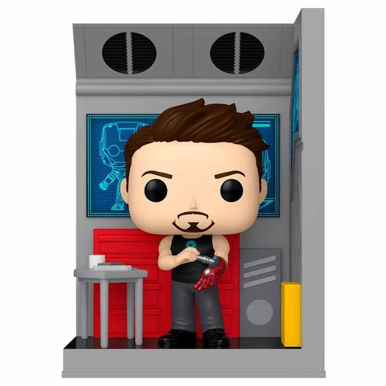 Figura FUNKO POP! Nooks de Tony Stark en su taller - 2