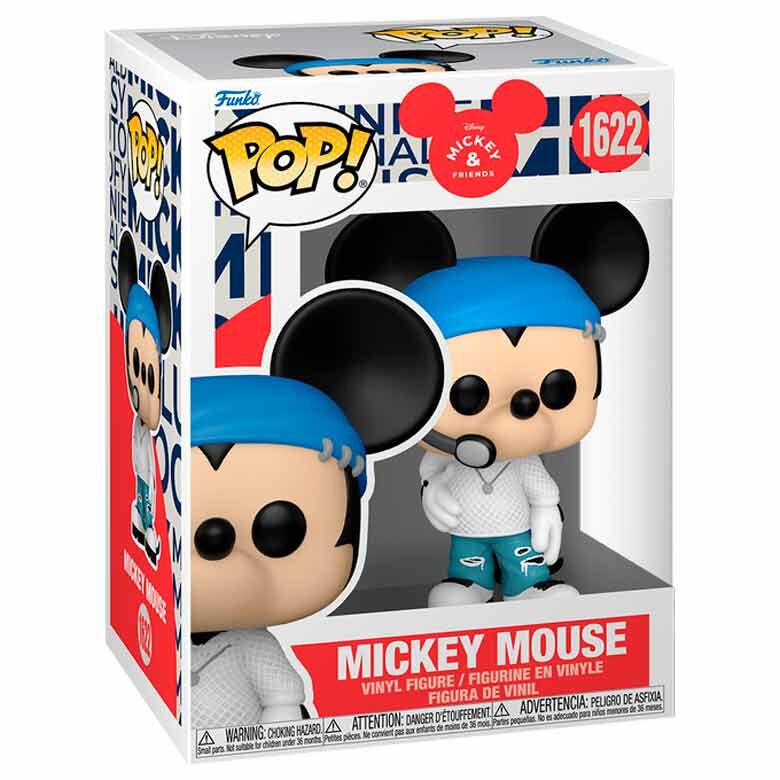 Figura Funko POP! de Mickey Mouse con gorra azul y conjunto urbano - 2