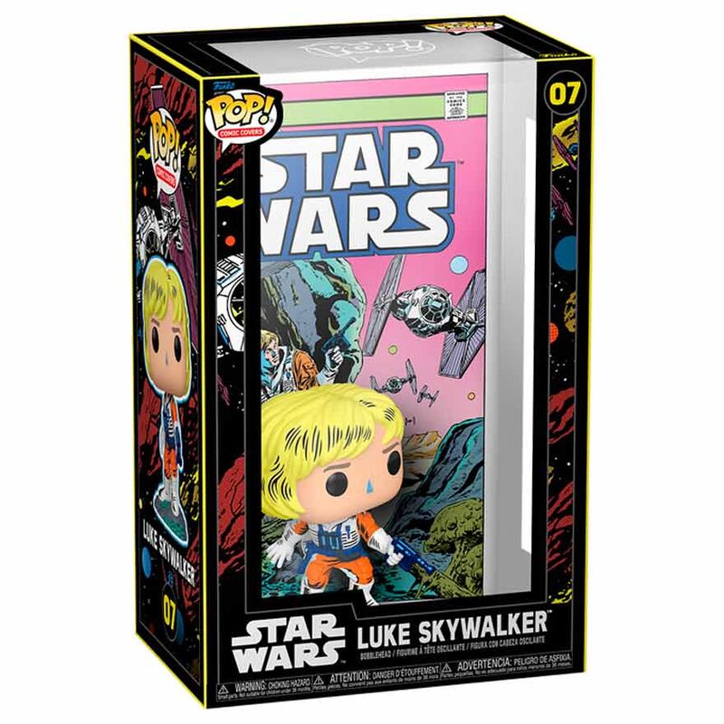 Figura Funko POP! Comic Covers de Luke Skywalker con portada de Star Wars - 2