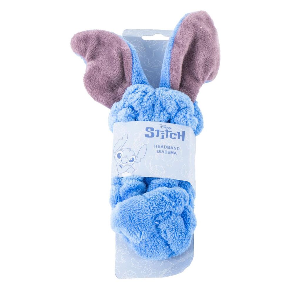 Diadema azul de maquillaje Stitch Disney con orejas - 3