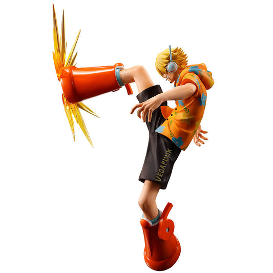 Figura Ichibansho de Sanji de One Piece en pose de acción - 3