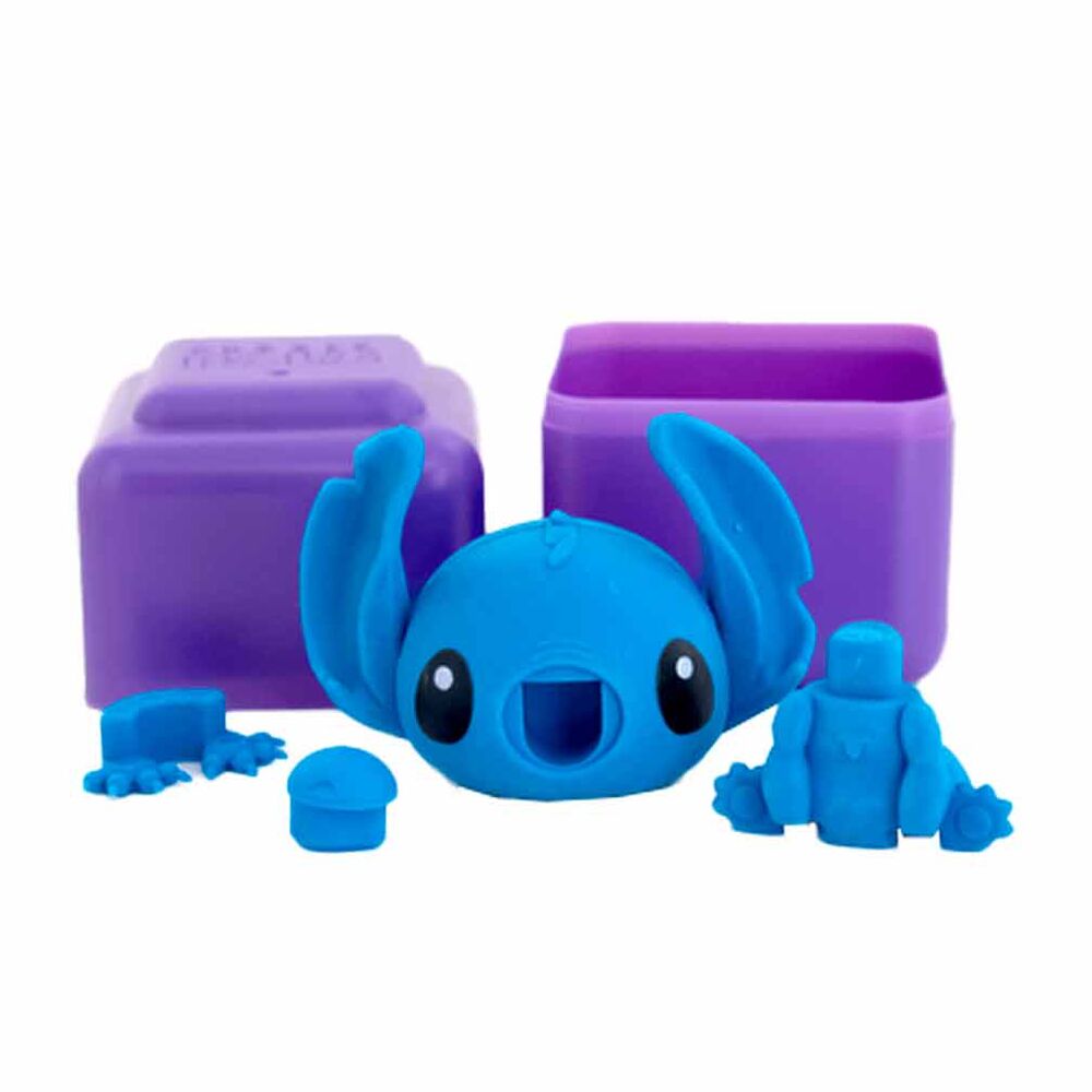 Cápsula Puzzle Palz 3D de Stitch Disney surtida - 6