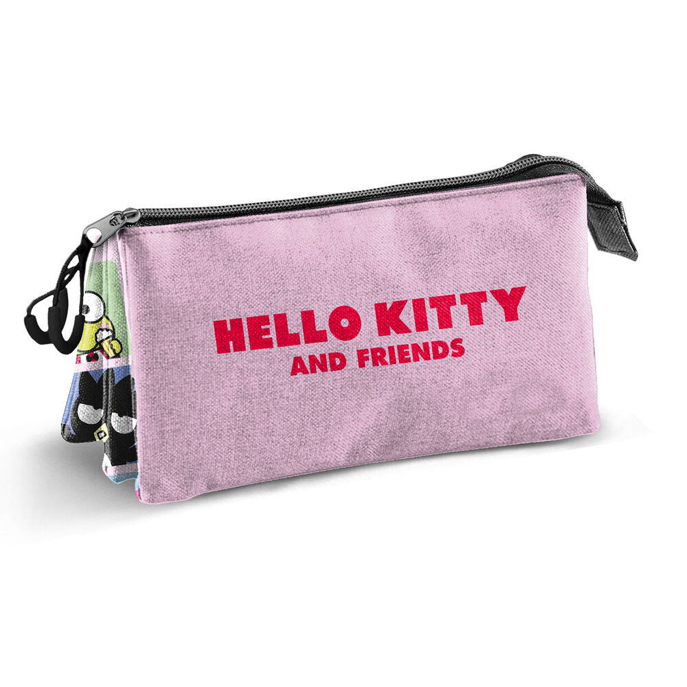 Portatodo triple Hello Kitty Panels con estampado de personajes - 2