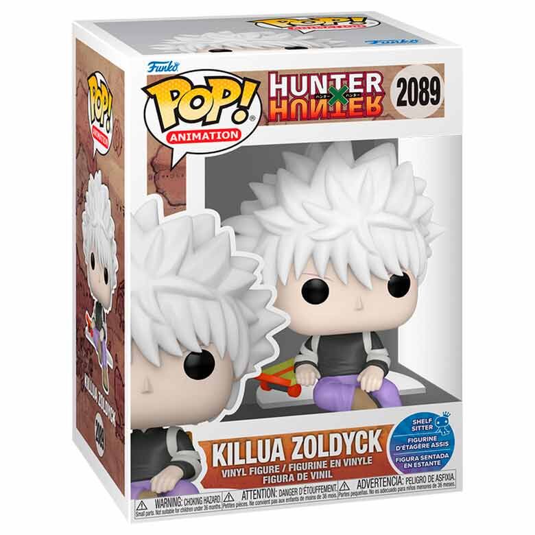 Figura Funko POP! de Killua Zoldyck sentado - 2