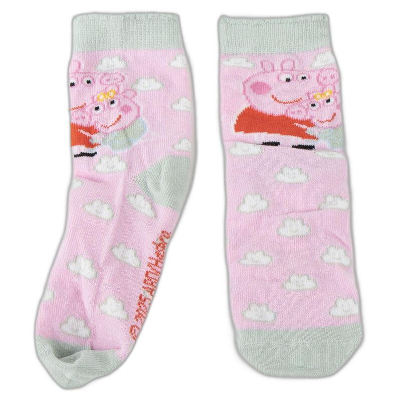 Hucha Peppa Pig con cuatro pares de calcetines infantiles - 5