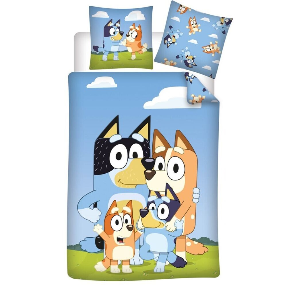 Funda nórdica Bluey con personajes de la serie