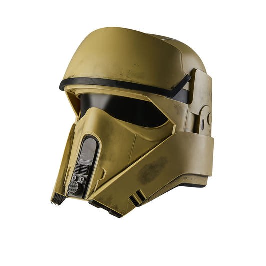 Casco electrónico Shoretrooper de Star Wars en tonos arena - 3