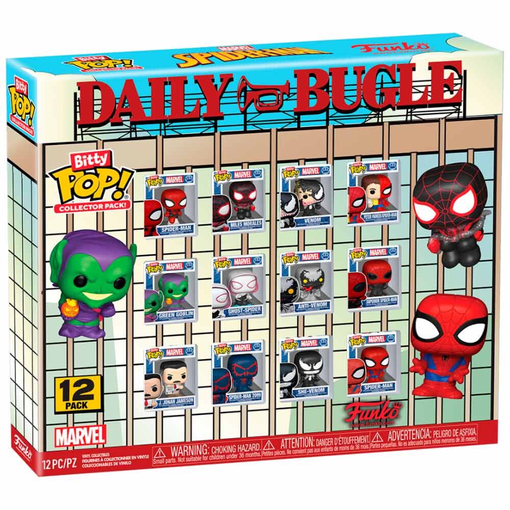 Multipack FUNKO Bitty POP! Marvel Spider-Man de 12 figuras