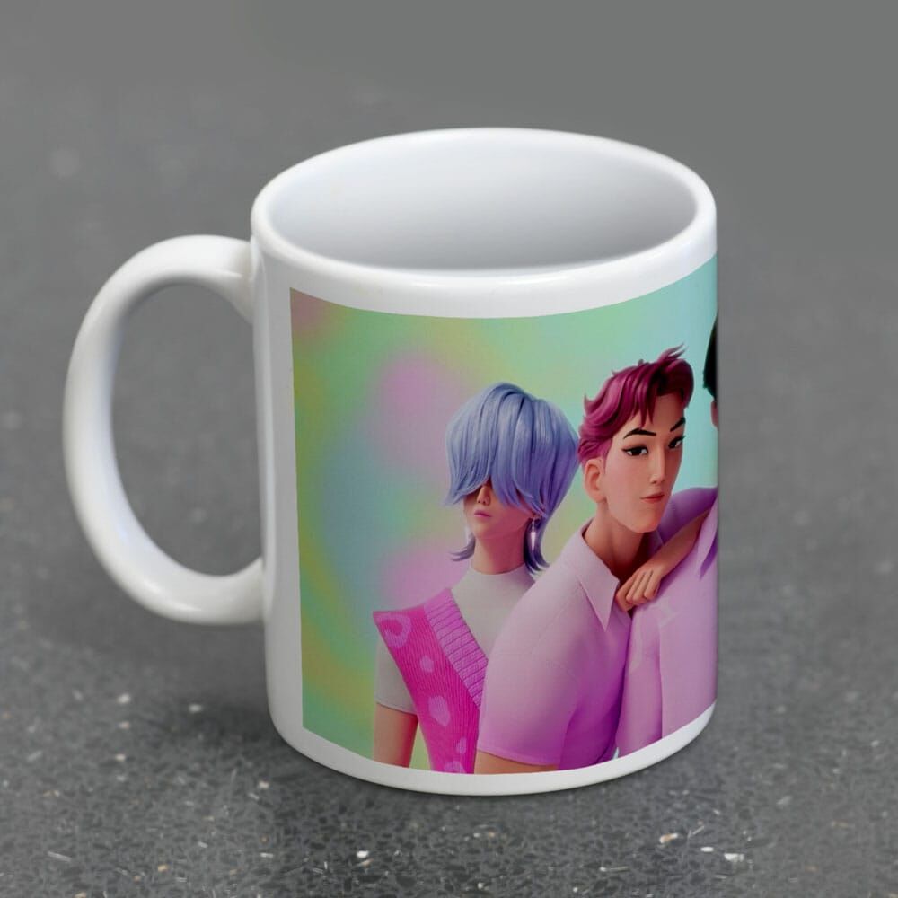 Taza de cerámica Saja Boys de KPop Demon Hunters de 325 ml - 4