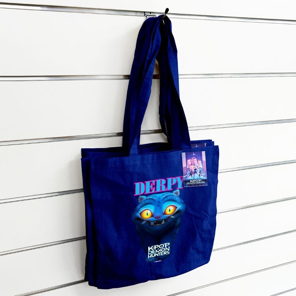 Bolsa de lona azul Derpy de KPop Demon Hunters - 3