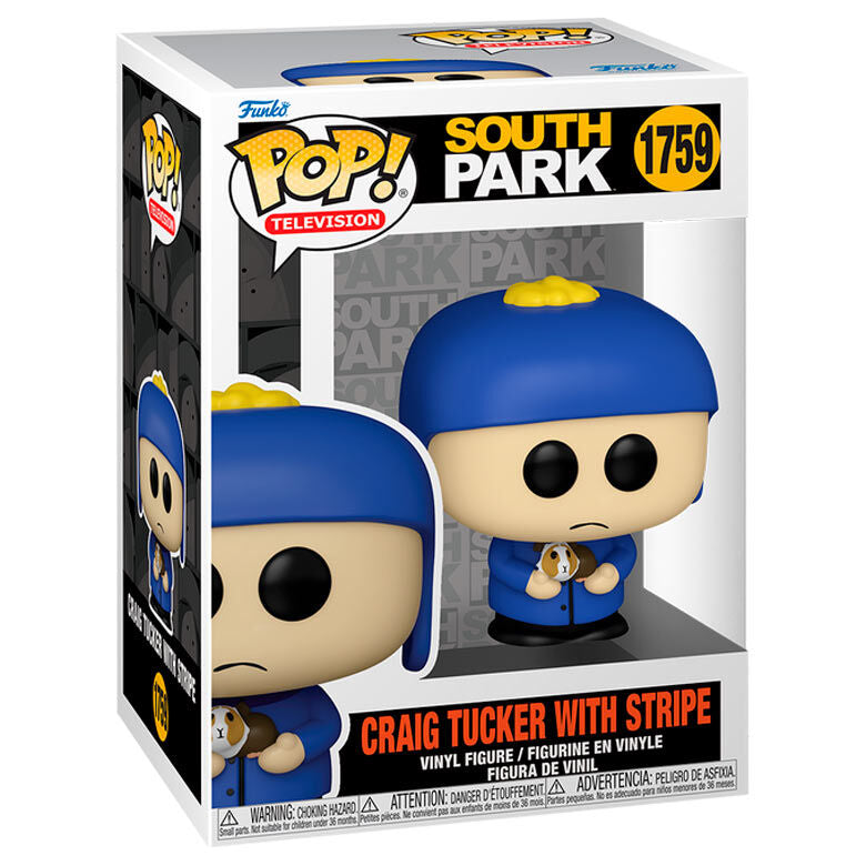 Figura Funko POP! de Craig Tucker con Stripe de South Park - 2