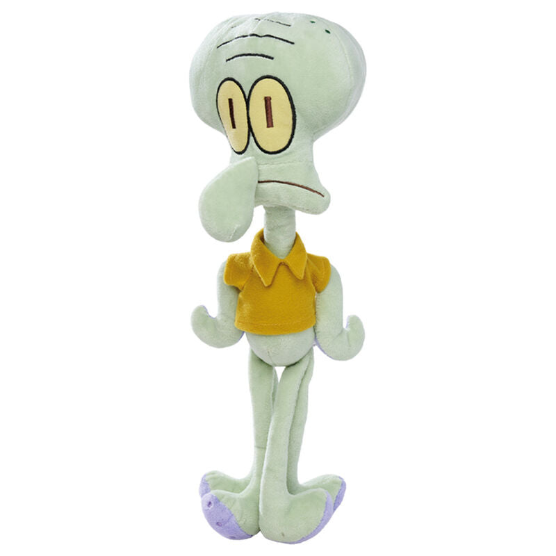 Peluche de Calamardo de Bob Esponja de 35 cm con camiseta amarilla - 2