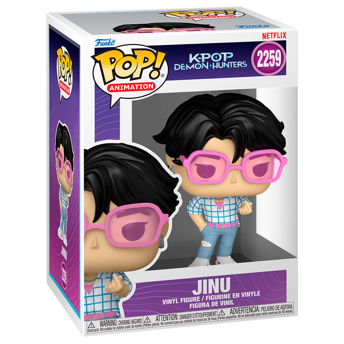 Figura Funko POP! de Jinu con gafas rosas - 2