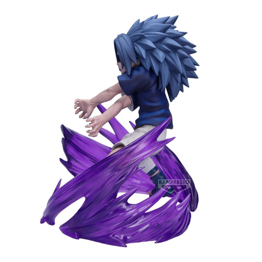 Figura de Sasuke Uchiha Vibration Stars Naruto con efectos morados - 2