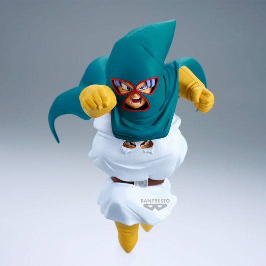 Figura Mighty Mask de Dragon Ball Z con traje blanco y máscara azul verdosa - 2