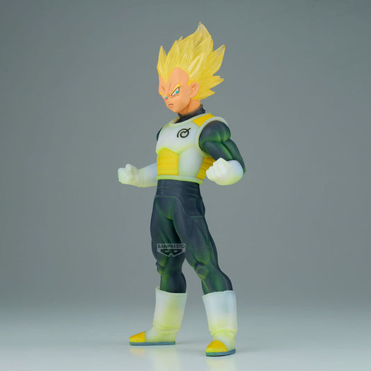 Figura de Vegeta Clearise de Banpresto con armadura y cabello dorado - 3