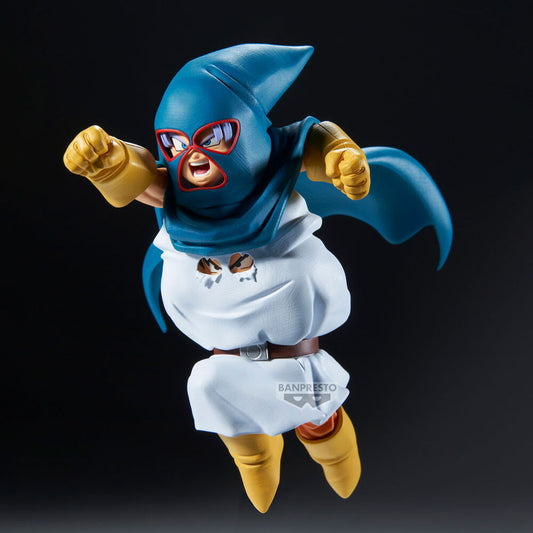 Figura Mighty Mask de Dragon Ball Z con traje blanco y máscara azul verdosa - 4