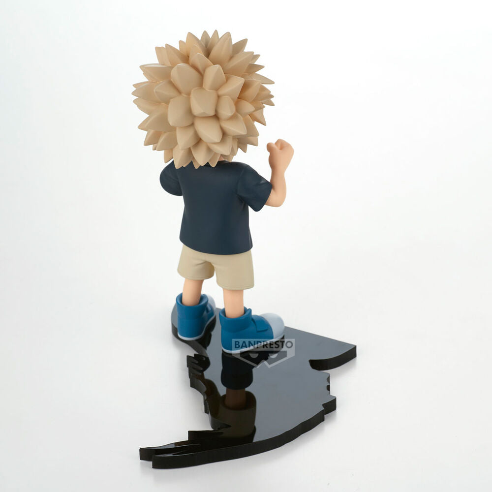 Figura de Katsuki Bakugo Cheer de My Hero Academia sobre base negra - 5