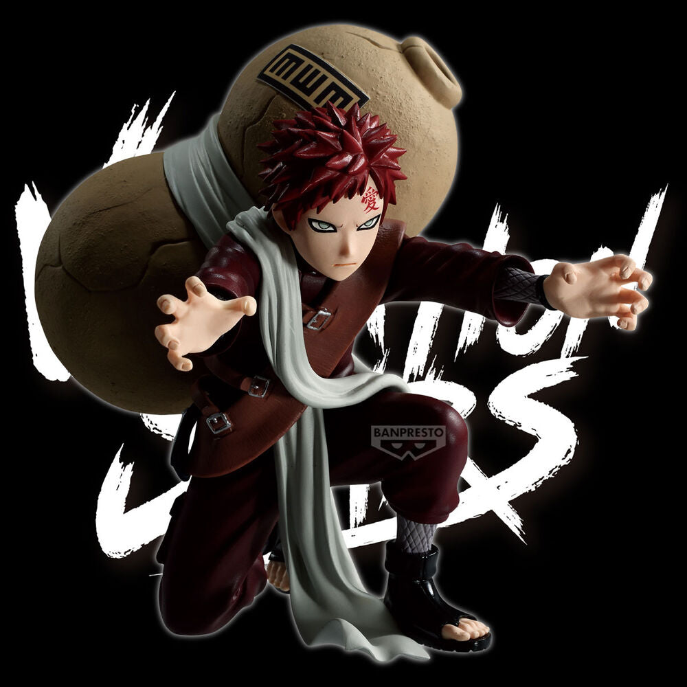 Figura de Gaara de Naruto Vibration Stars con su calabaza - 6