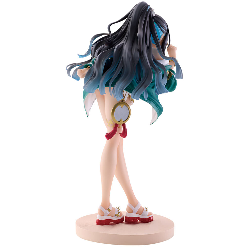 Figura Ichibansho Moon Cancer Tenochtitlan de Fate/Grand Order con cabello azul y base circular - 3