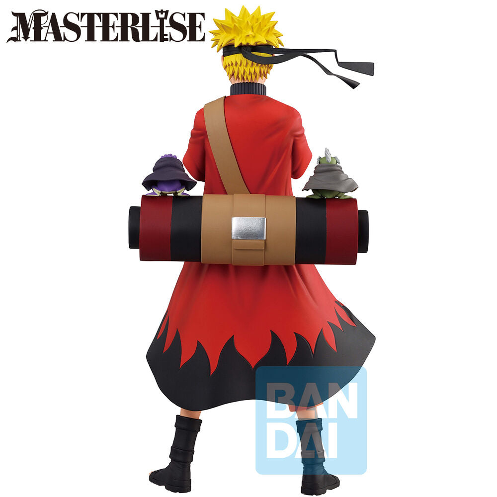 Figura Ichibansho Masterlise de Naruto Uzumaki con atuendo rojo y negro - 4