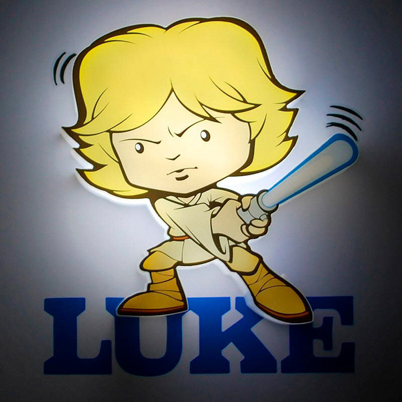 Lámpara LED mini de Luke Skywalker con sable de luz - 2