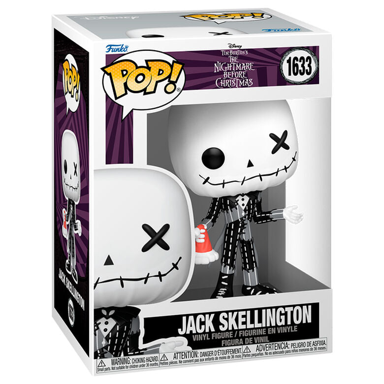 Figura Funko POP! de Jack Skellington con gorro rojo - 2
