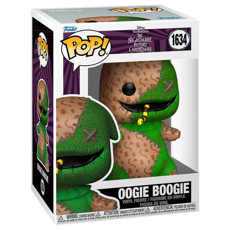 Figura Funko POP! de Oogie Boogie con diseño de saco cosido - 2