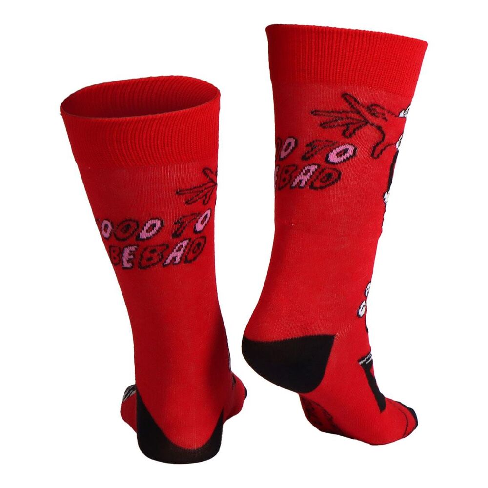 Calcetines rojos de Harley Quinn DC Comics para adulto - 3