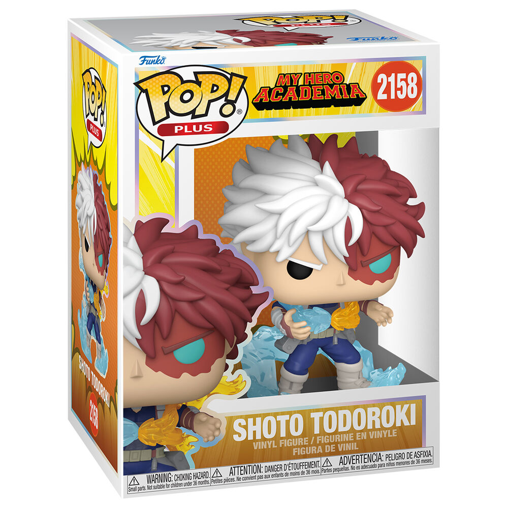 Figura Funko POP! Plus de Shoto Todoroki con efectos de hielo y fuego - 2