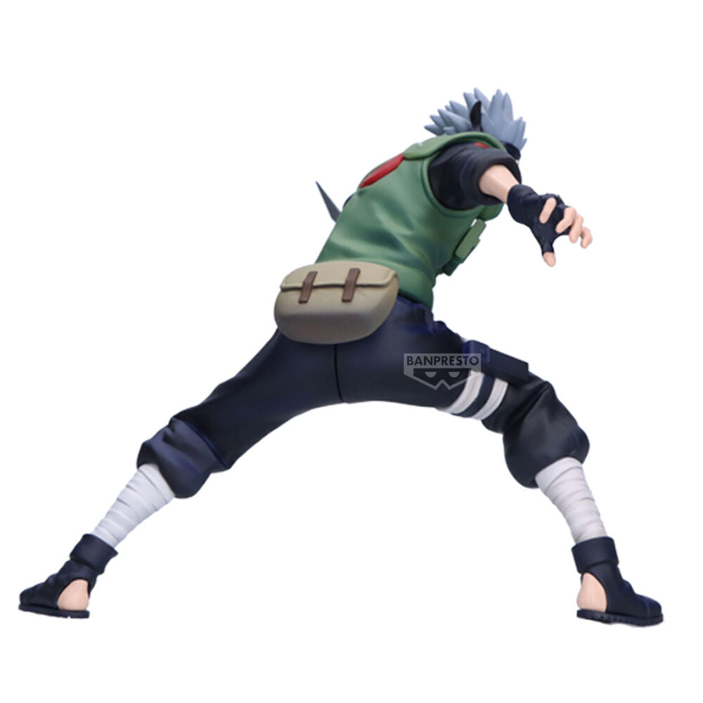 Figura de Kakashi Hatake de Naruto en pose de combate con kunai - 4