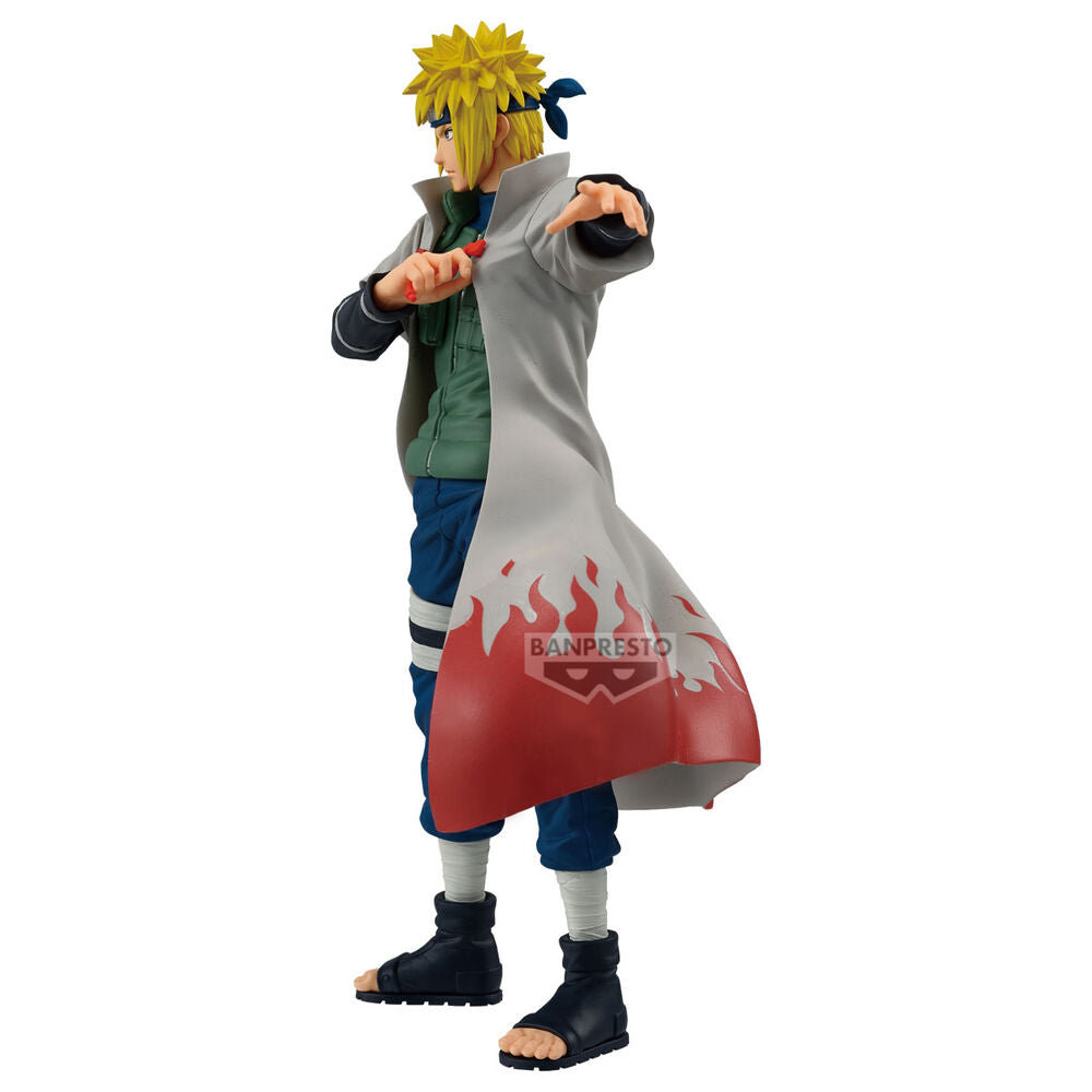 Figura de Minato Namikaze de Naruto Shippuden con capa abierta - 4