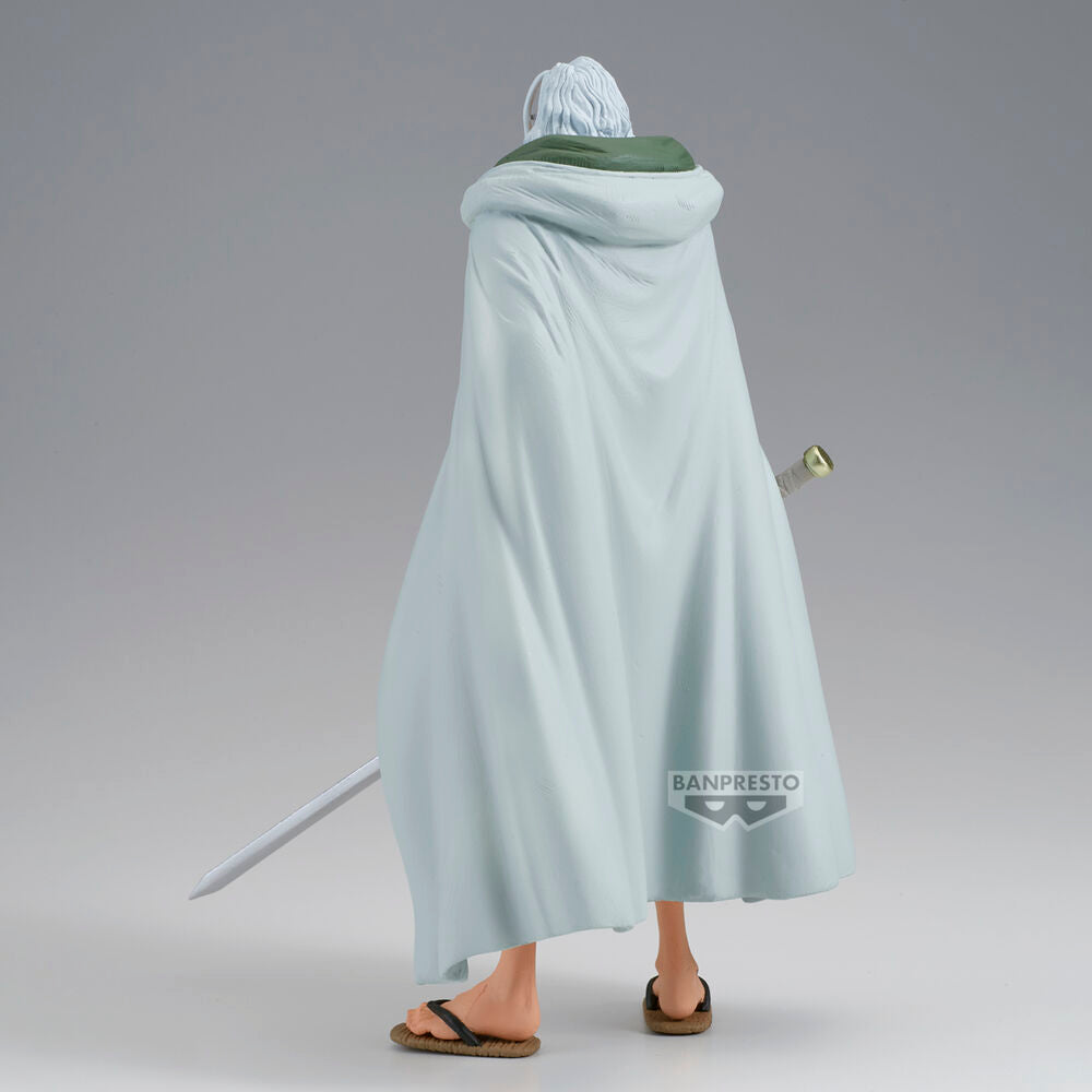 Figura de Silvers Rayleigh de One Piece con capa y espada - 4