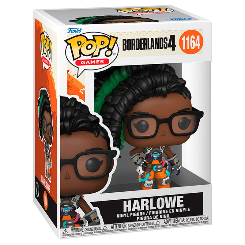 Figura Funko POP! de Harlowe de Borderlands 4 con gafas y traje futurista - 2
