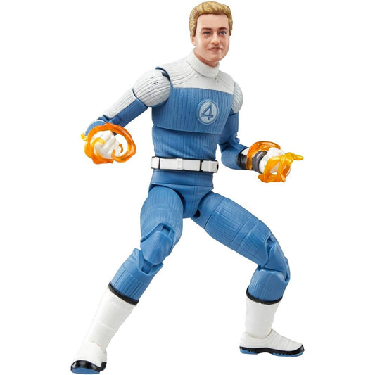 Figura articulada de Johnny Storm de Los 4 Fantásticos con efecto de fuego - 13