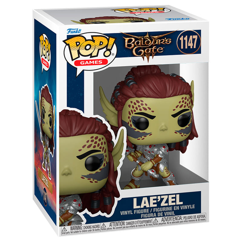 Figura Funko POP! de Lae'zel de Baldur's Gate con espada y armadura - 2