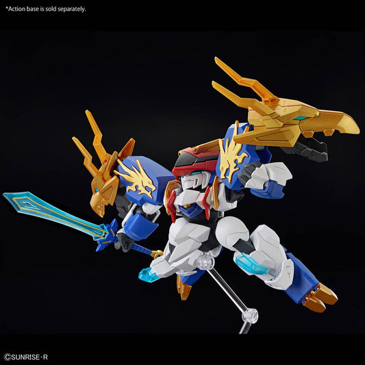 Maqueta Ryuohmaru de Mashin Hero Wataru en blanco, azul, rojo y dorado - 2