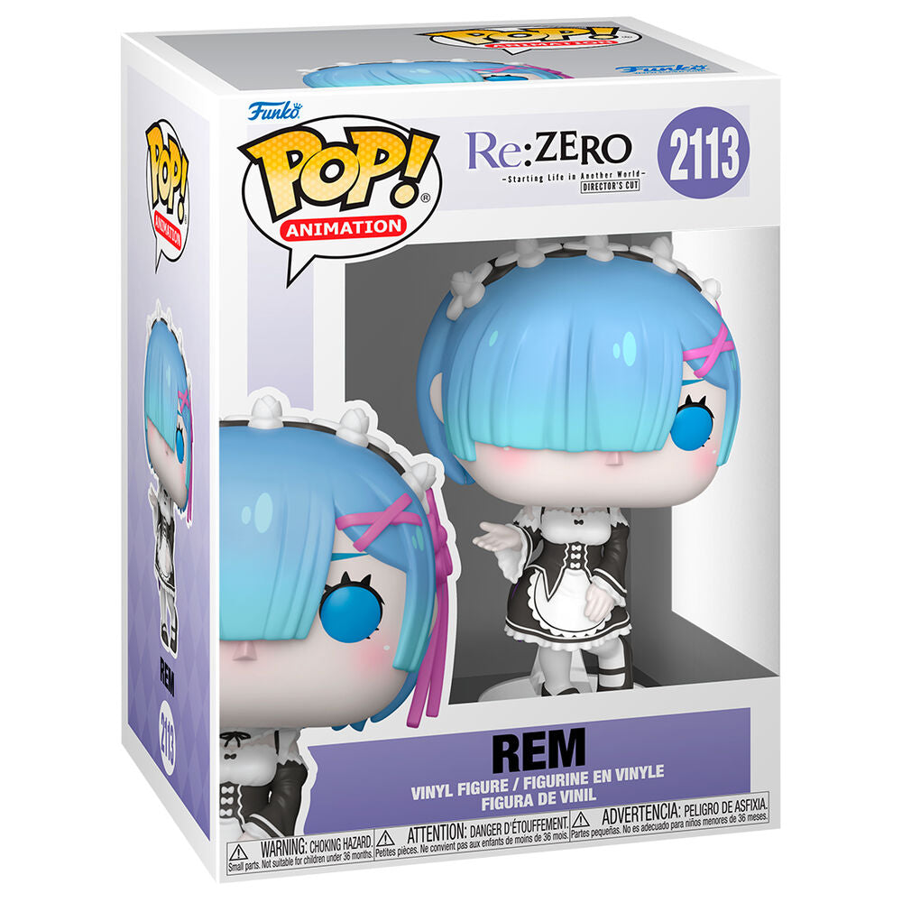 Figura Funko POP! de Rem con uniforme de sirvienta - 2