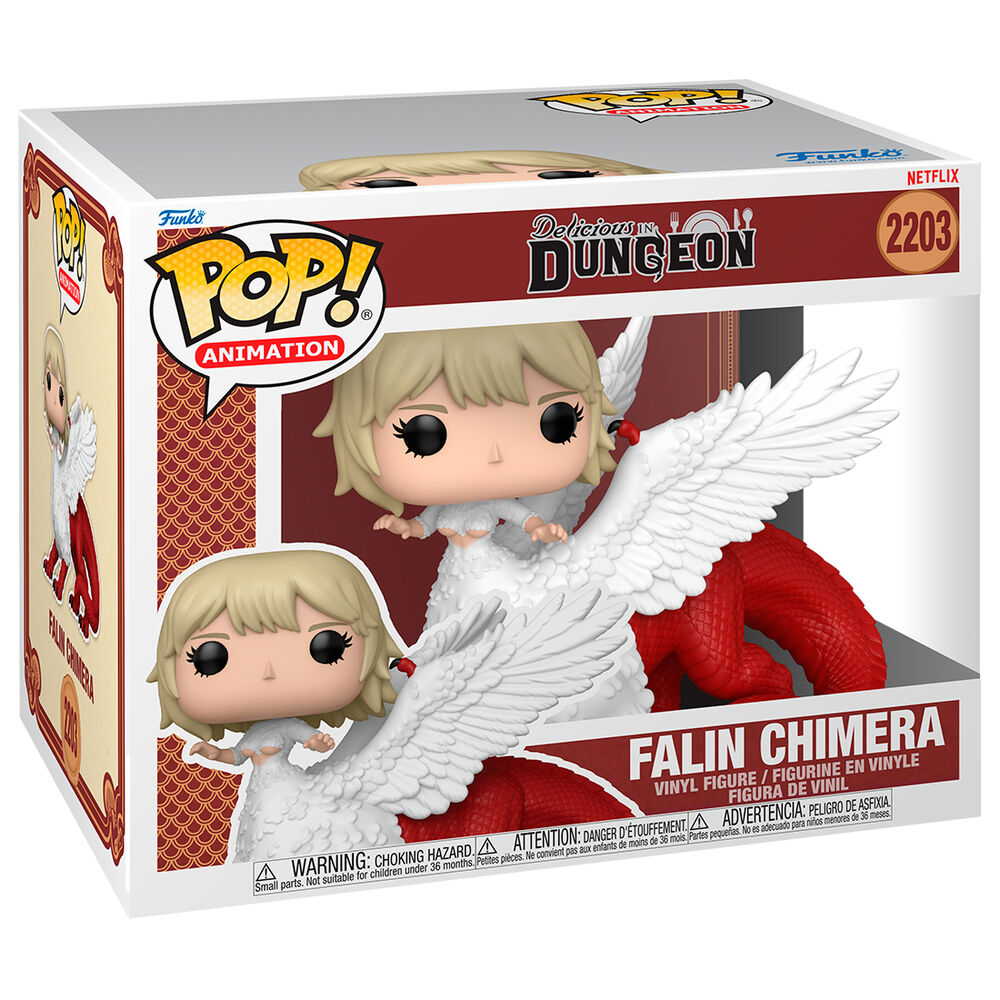 Figura Funko POP! Falin sobre una criatura roja con alas blancas - 2
