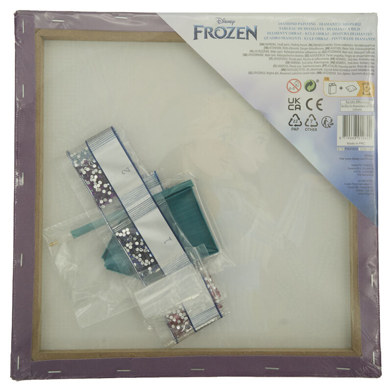 Pinta con diamantes Frozen Disney con Anna y Elsa - 5