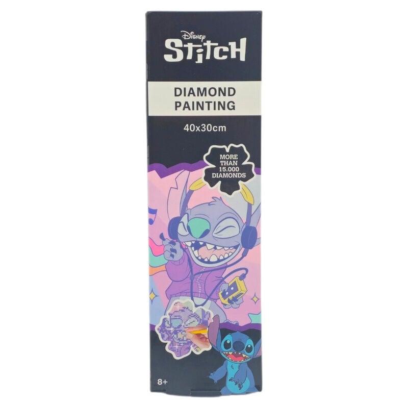 Pinta con diamantes Disney surtido con diseños de Stitch, El Rey León, Minnie Mouse y Ariel - 9