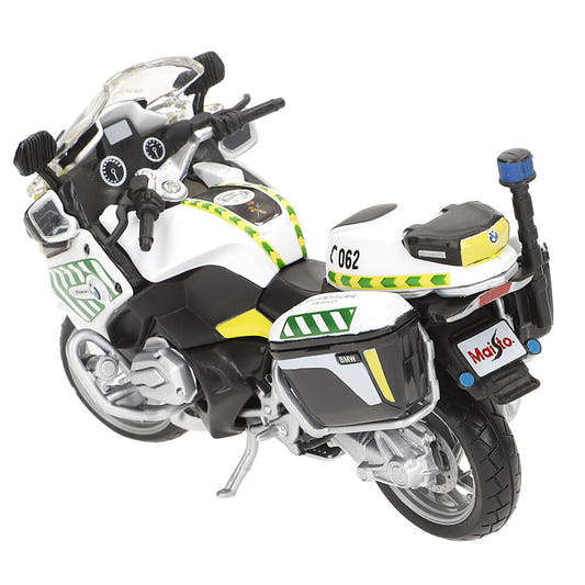 Miniatura BURAGO de moto BMW R 1200 RT de la Guardia Civil a escala 1:18 - 2